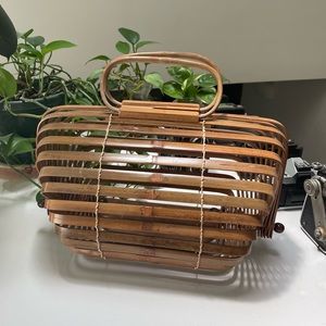 VTG bamboo purse - GREAT CONDITION